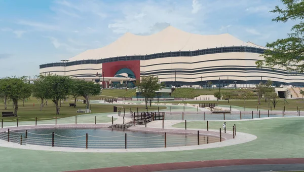 Doha Qatar Octubre Estadio Bayt Uno Los Locales Fifa 2022 — Foto de Stock