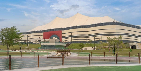 Doha Qatar Octubre Estadio Bayt Uno Los Locales Fifa 2022 — Foto de Stock