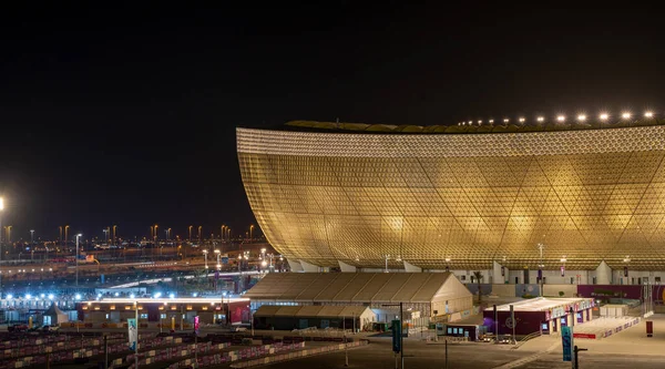 Doha Qatar Septiembre 2022 Estadio Icónico Lusail Estadio Lusail Estadio — Foto de Stock