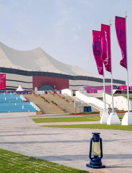 Doha Qatar Novembre 2022 Stade Qatari Unique Bayt Stadium Est — Photo