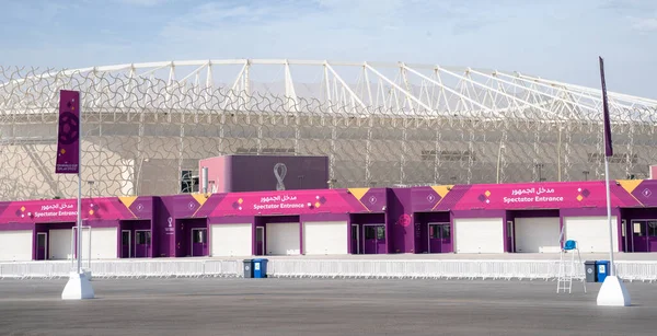 2022年10月10日 艾哈迈德 阿里体育场 俗称Al Rayyan体育场 是卡塔尔Al Rayyan的一座多功能体育场 — 图库照片