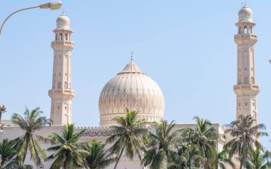 Salalah, Umman Sultanı - 12 Kasım 2023: Sultan Qaboos Camii Salalah, Umman