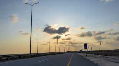 Salalah, Oman- November 11,2023- beautiful roads of salalah filled with Naturistic scenes.