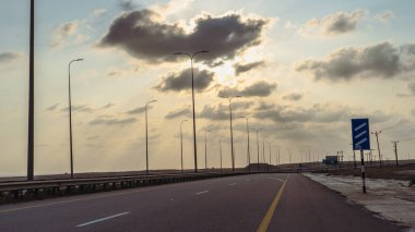 Salalah, Oman- November 11,2023- beautiful roads of salalah filled with Naturistic scenes.