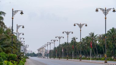 Salalah, Oman- November 11,2023- beautiful roads of salalah filled with Naturistic scenes.