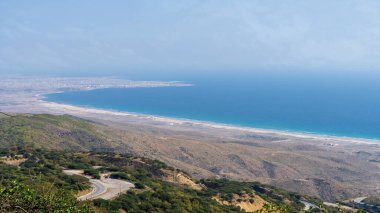 Mirbat, salalah, alamet... 12 Aralık 2023: View of Mirbat, Zufar Valiliği 'nin bir kıyı kentidir.