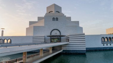 Doha, Katar - 6 Mayıs 2024: Doha, Katar 'da İslam Sanatları Müzesi