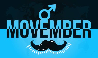 Her Kasım ayında gözlemlenen Movember tasarım konsepti