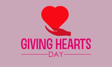 Kupa Verme Günü her yıl 8 Şubat 'ta kutlanır. Vektör pankartı, el ilanı, poster ve sosyal ortam şablonu tasarımı.