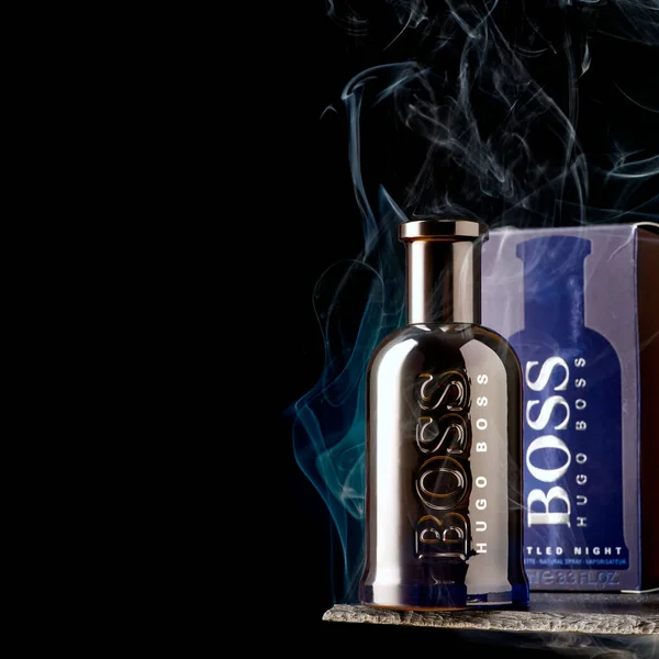 Tallin Estonia Septiembre 2022 Hugo Boss Luxury Fashion Perfume Hugo — Foto de Stock