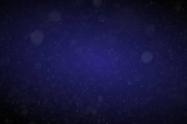 Blu Sfondo Atmosfera Natalizia Astratto Sfondo Natale Con Fiocchi Neve — Foto Stock