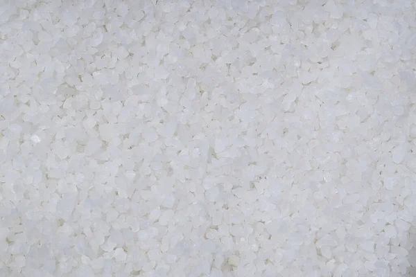 白海塩の背景 粗岩塩の食感 — ストック写真