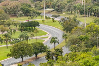 Rio de Janeiro Brezilya 'da Flamengo Çöplüğü.