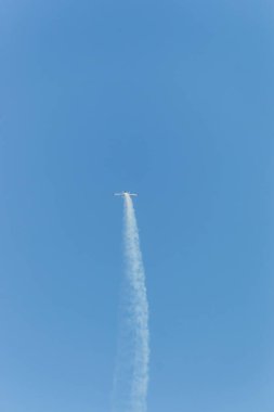 Rio de Janeiro, Brezilya 'da Copacabana' da gösteri yapan hava filosu - 07 Eylül 2022: Rio de Janeiro 'daki Copacabana plajında Hava Filosu.