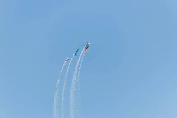 Nebeská Eskadra Vystupující Copacabaně Rio Janeiro Brazílie Září 2022 Nebeská — Stock fotografie