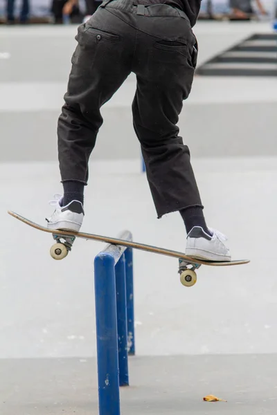 브라질 리우데자네이루의 스케이트장에서 스케이트를 — 스톡 사진