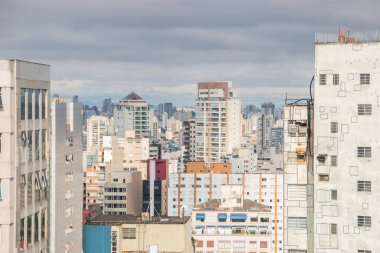 buildings in the center of Sao Paulo.