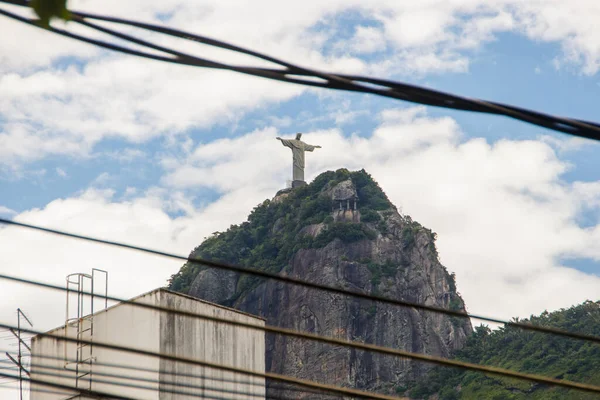 Cristo Redentor Río Janeiro Brasil Febrero 2023 Vista Cristo Redentor — Foto de Stock