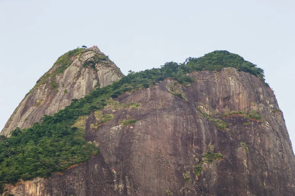 Dwa Wzgórza Braci Rio Janeiro Brazylia — Zdjęcie stockowe