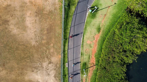 Повітряне Зображення Лагуни Родріго Фрітас Ріо Жанейро Бразилія — стокове фото