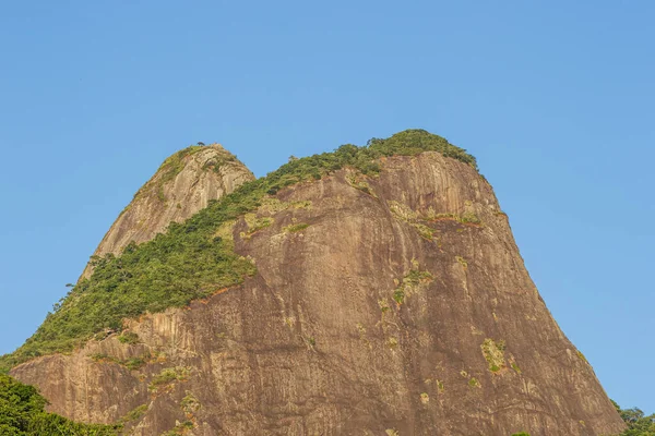 Due Fratello Collina Rio Janeiro Brasile — Foto Stock