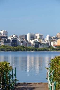 Rodrigo de Freitas Lagoon Rio de Janeiro, Brezilya.