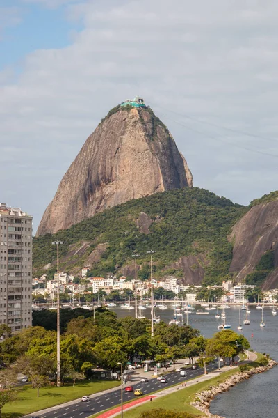 Veduta Della Baia Botafogo Rio Janeiro Brasile — Foto Stock