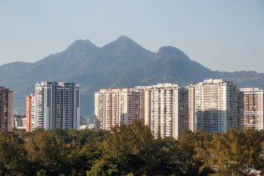 Manzara Barra da Tijuca Rio de Janeiro, Brezilya.