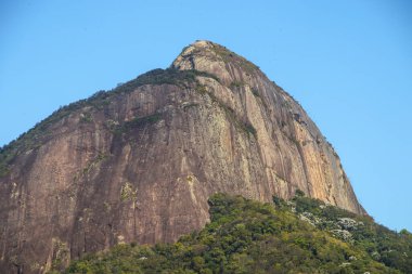 Rio de Janeiro Brezilya 'daki Two Hill Brother manzarası.