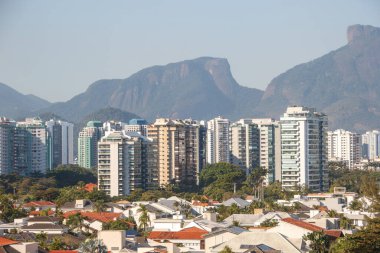 Manzara Barra da Tijuca Rio de Janeiro, Brezilya.