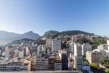 Rio de Janeiro Brezilya 'daki Ipanema mahallesinin manzarası.