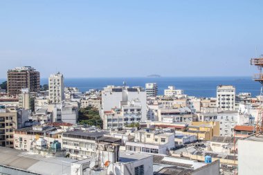 Rio de Janeiro Brezilya 'daki Ipanema mahallesinin manzarası.