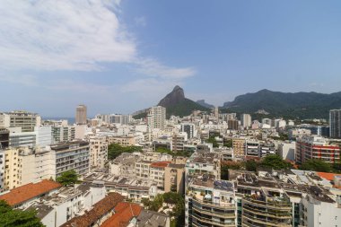 Rio de Janeiro Brezilya 'daki Ipanema mahallesinin manzarası.