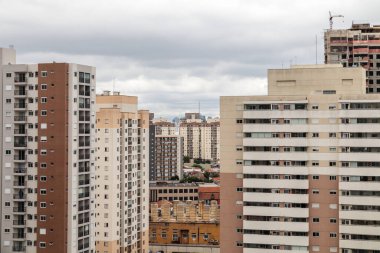 Sao Paulo, Brezilya 'daki Belenzinho mahallesinin manzarası.