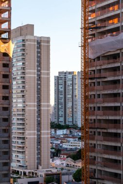 Sao Paulo, Brezilya 'daki Belenzinho mahallesinin manzarası.