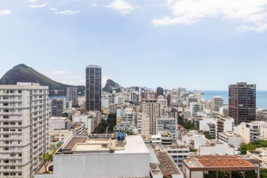 Rio de Janeiro, Brezilya 'daki Ipanema mahallesinin manzarası.