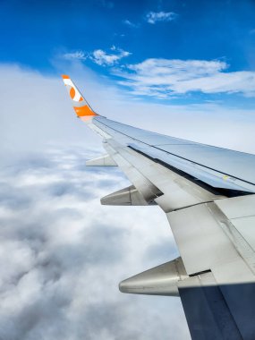 Rio de Janeiro, Brezilya 'daki gol havayolları - 1 Kasım 2023 Rio de Janeiro uçuşu sırasında gol uçağı.