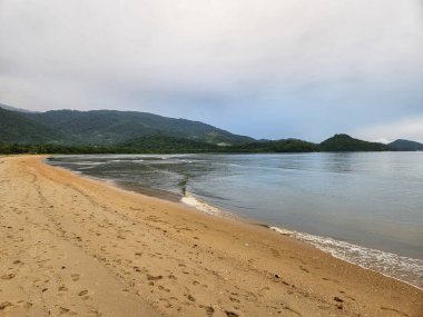 Paraty, Brezilya 'daki Jabaquara Plajı.