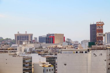 Rio de Janeiro, Brezilya 'daki Botafogo mahallesindeki binalar.