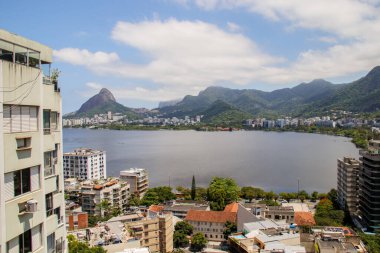 Rodrigo de Freitas Lagoon Rio de Janeiro, Brezilya.