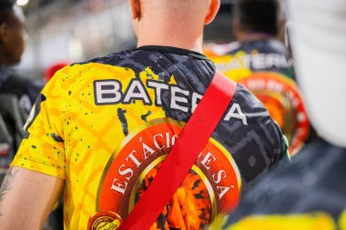 Estacio de Sa Samba School, Rio de Janeiro, Brezilya - 6 Ocak 2024: Estacio de Sa samba okulunun teknik provaları.