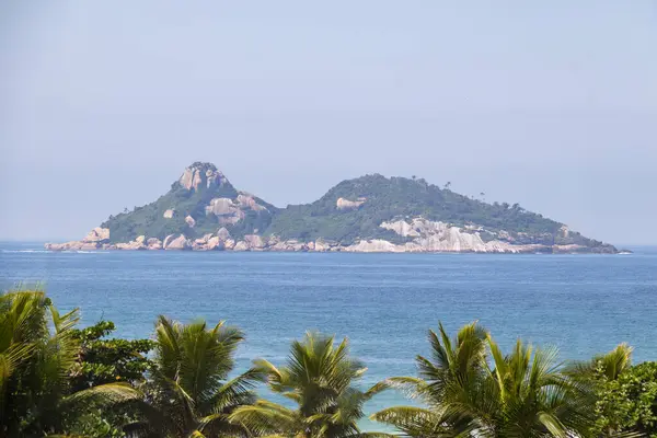 stock image View of Tijuca Island in Rio de Janeiro, Brazil.