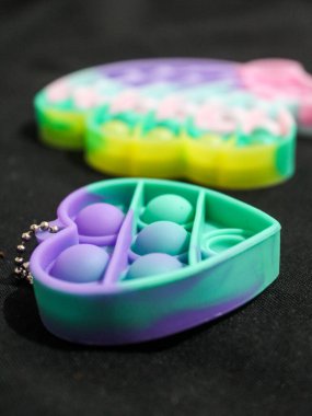 Rio de Janeiro, Brezilya 'da siyah bir masaya koy..