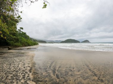 Trindade 'deki Cachadaco Plajı, Rio de Janeiro' daki Paraty, Brezilya.