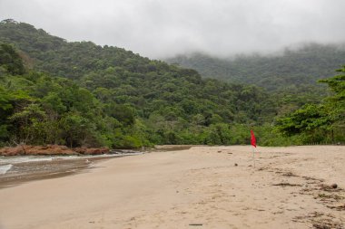 Meio Plajı, Trindade Paraty Rio de Janeiro, Brezilya.