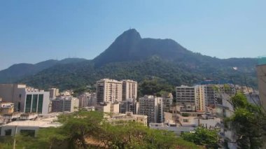 Rio de Janeiro, Brezilya 'daki Humaita mahallesinin manzarası.