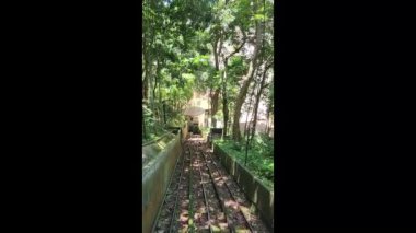Rio de Janeiro, Brezilya 'daki Copacabana mahallesini bağlayan uçak..