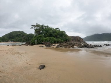 Meio Plajı, Trindade Paraty Rio de Janeiro, Brezilya.