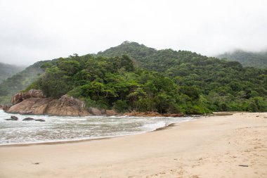 Meio Plajı, Trindade Paraty Rio de Janeiro, Brezilya.