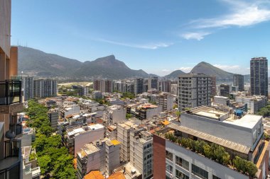 Rio de Janeiro, Brezilya 'daki Ipanema mahallesinin manzarası.